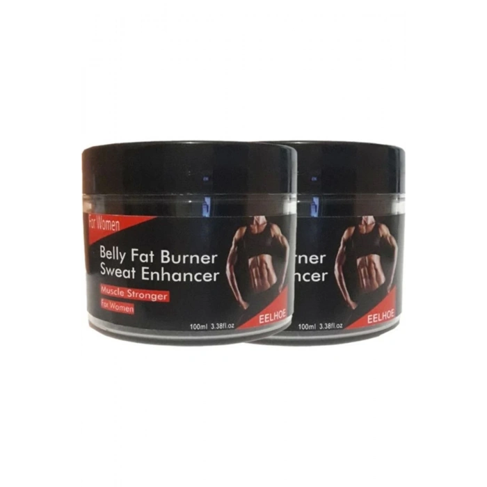 Eelhoe 2li Belly Fatburner Sweat Enhancer Kadınlara Özel Kremi 100 ml