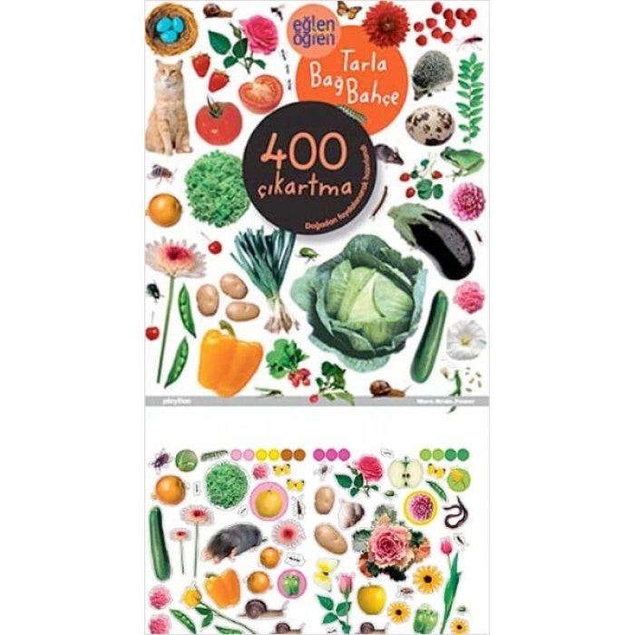 Eğlen Öğren - Tarla Bağ Bahçe 400 Çıkartma