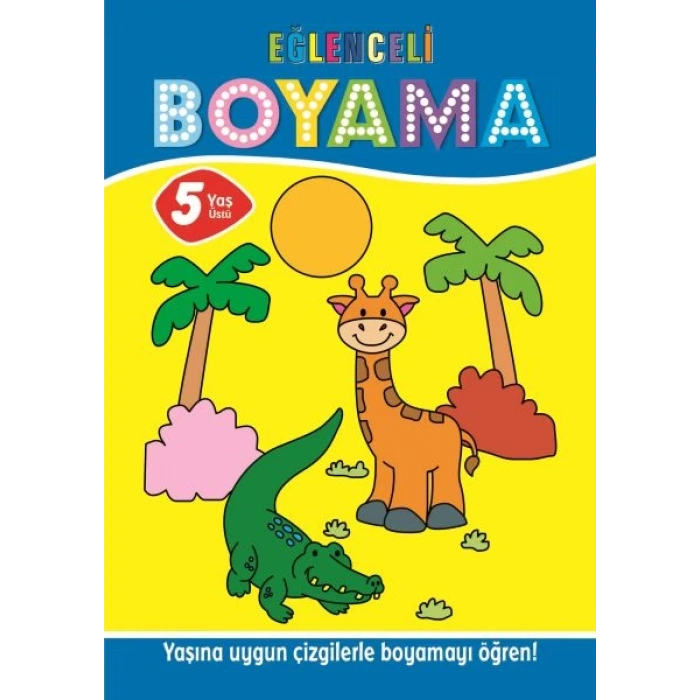 Eğlenceli Boyama - 5 Yaş Üstü 4’lü Pastel Boya Hediyeli