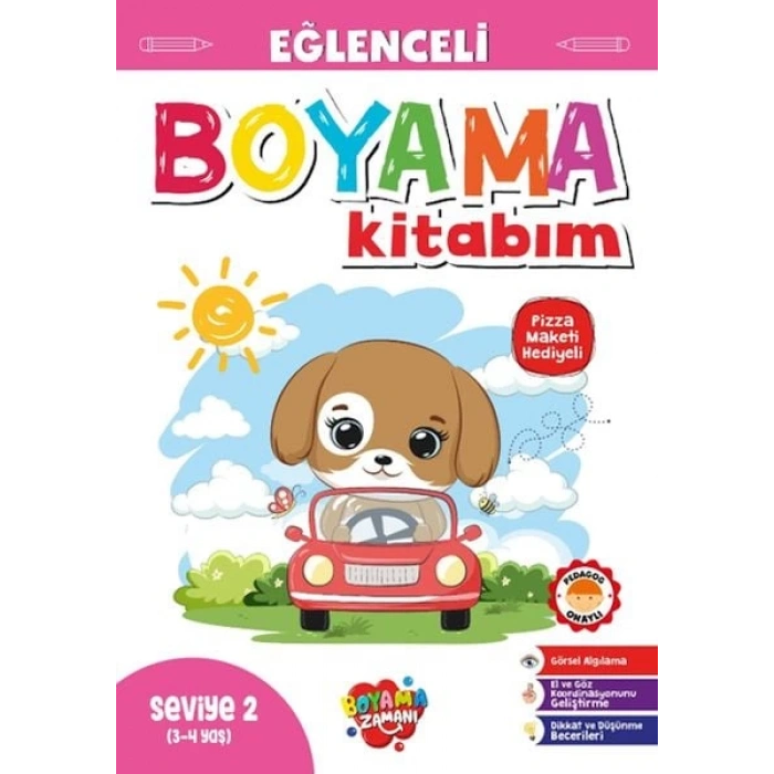 Eğlenceli Boyama – Seviye 2 (3-4 Yaş)