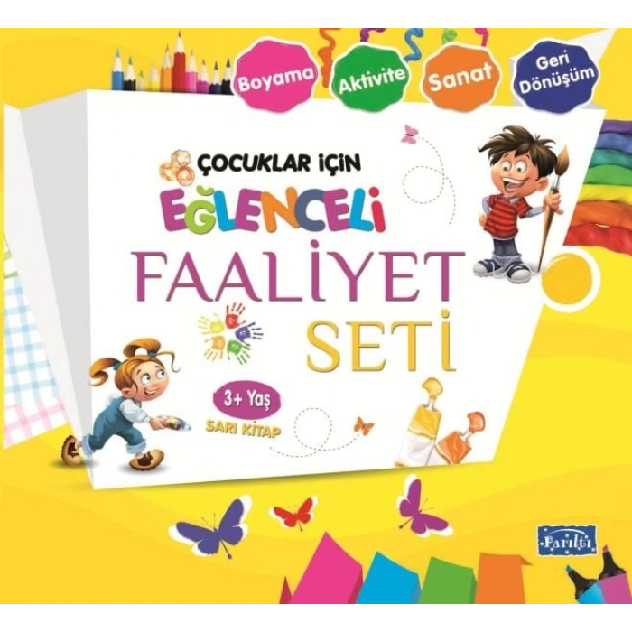 Eğlenceli Faaliyet Seti - Sarı  - 3+ Yaş