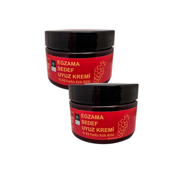 Egzemaya Sed.efe Ve Kaşıntılarnıza Karşı %93 Farklı Kök den Krem 200ml 2 Adet