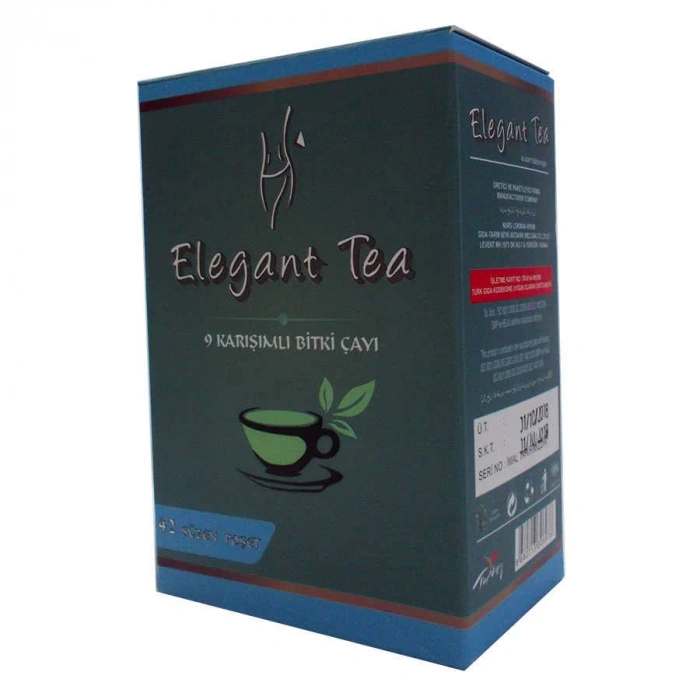 Elegant Tea 9lu Form sel Çay 42 Süzen Poşet