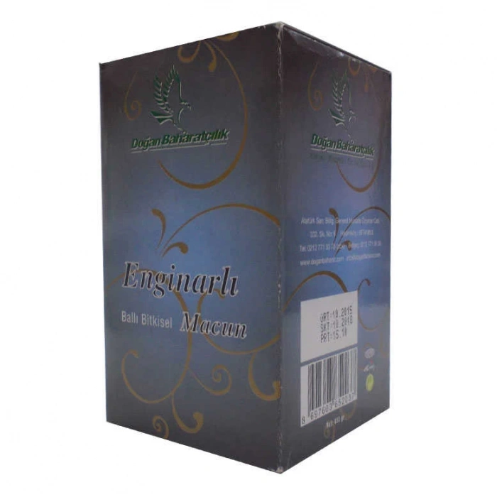 Enginarlı Ballı sel Karışım Cam Kavanoz 450 Gr