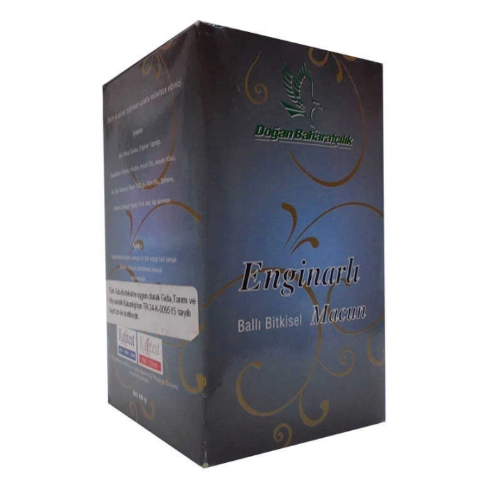 Enginarlı Ballı sel Karışım Cam Kavanoz 450 Gr