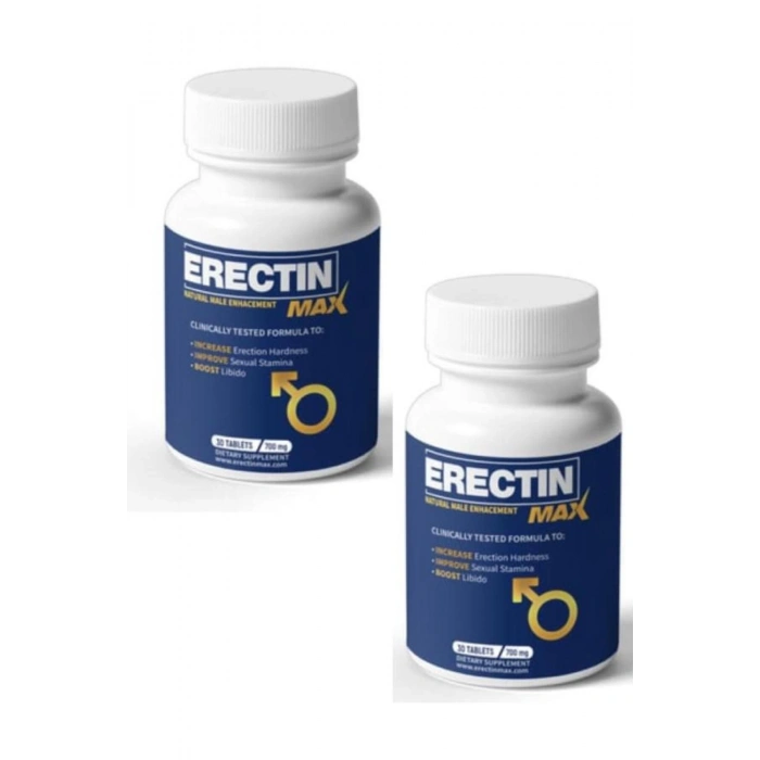 Erectin Max Erkeklere Boyutlandırıcı Performansa 60lı Takviye x 2 adet