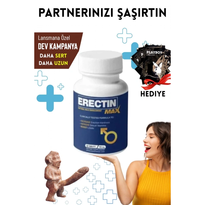 Erectin Max Xxl li li lü Mucizevi Erkek lı Set