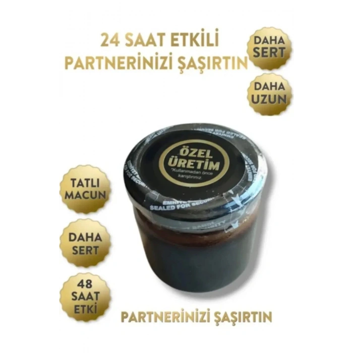 Erkekler Için Özel Üretim Macun Performanse Desteği 240 gr X 3 Adet