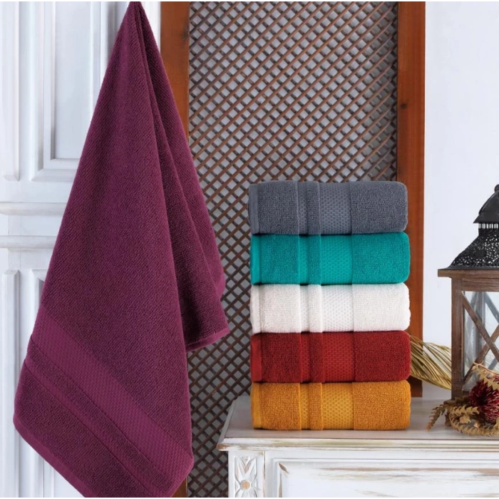 Esperanza Krem 50x90 6lı Havlu Seti