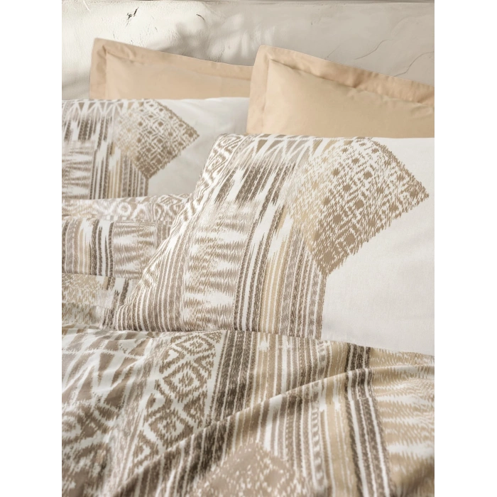 Ethnic Amara Karamel Çift Kişilik Nev Takımı