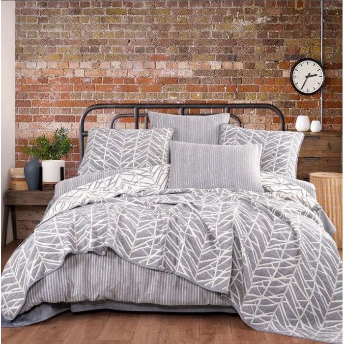 Exclusive İpliği Boyalı Çeyiz Seti - Lacivert