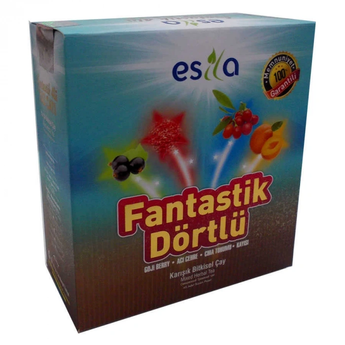 Fantastik Dörtlü sel Yaz Çayı 45 Süzen Poşet
