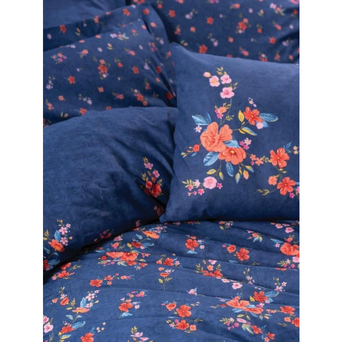 Feminen Çift Kişilik Nevresim Takımı Emery Lacivert