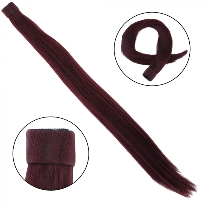 Fiber Sentetik Sihirli At Kuyruğu / Kızıl Kahve