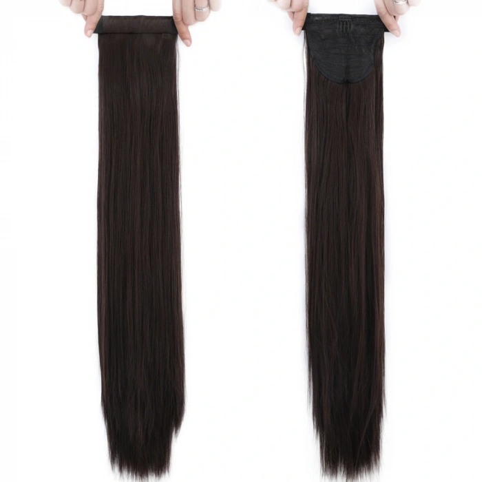 Fiber Sentetik Sihirli At Kuyruğu / Koyu Kumral