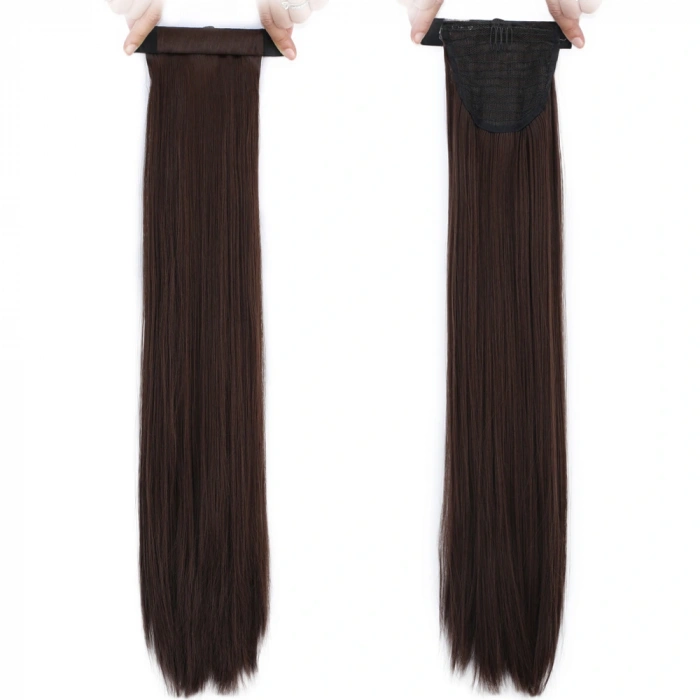 Fiber Sentetik Sihirli At Kuyruğu / Orta Kahverengi