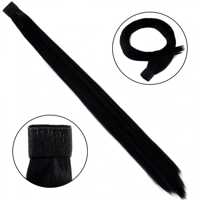 Fiber Sentetik Sihirli At Kuyruğu / Siyah