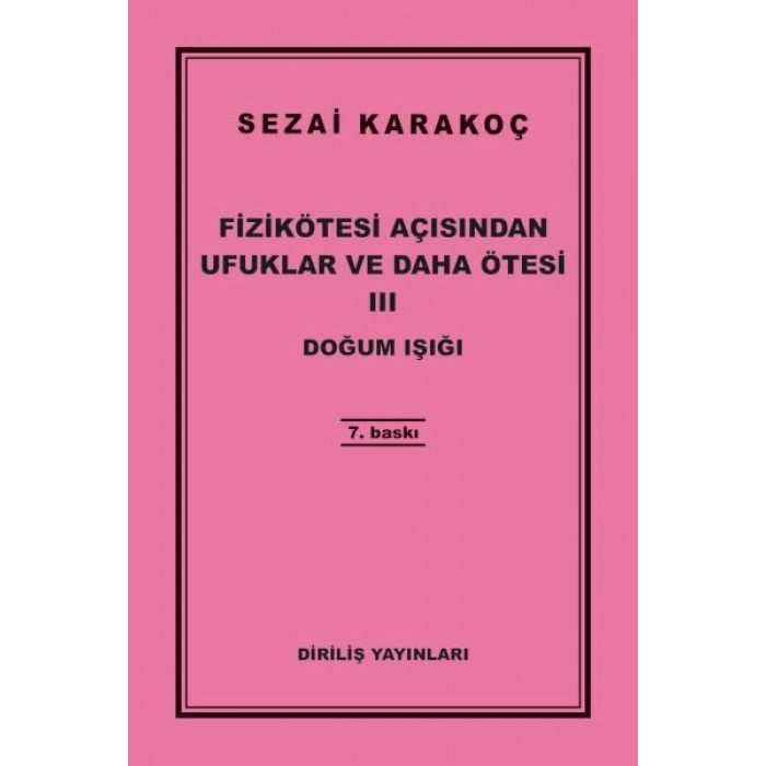 Fizikötesi Açısından Ufuklar ve Daha Ötesi 3
