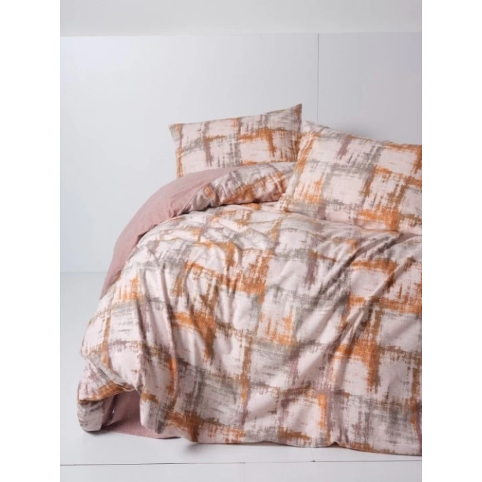 Flanel Nev Takımı Çift Kişilik Farida Kahve