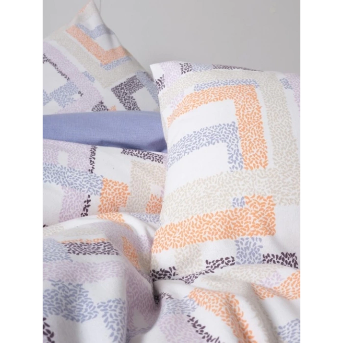 Flanel Nev Takımı Çift Kişilik Hayden Lila