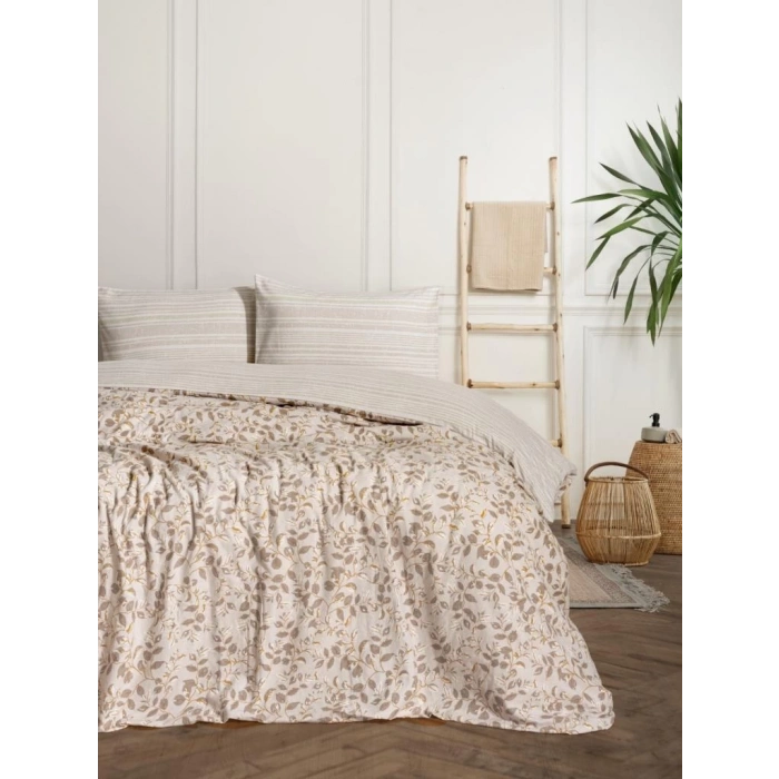 Flanel Nev Takımı Çift Kişilik Roof Yeşil