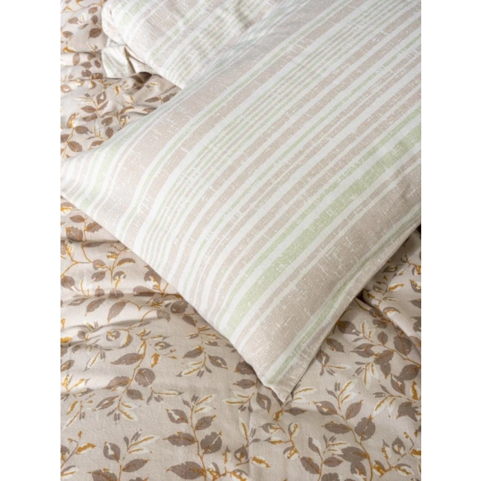 Flanel Nev Takımı Çift Kişilik Roof Yeşil