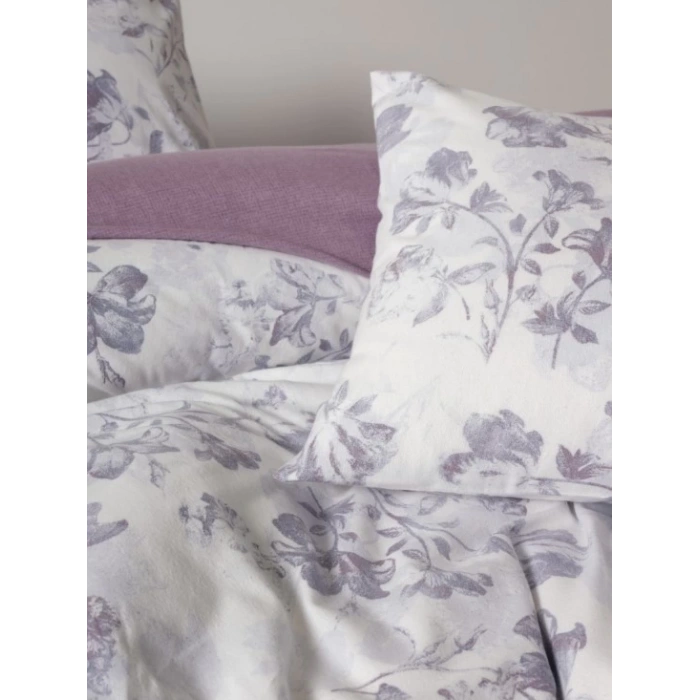 Flanel Nev Takımı Çift Kişilik Sadie Mor