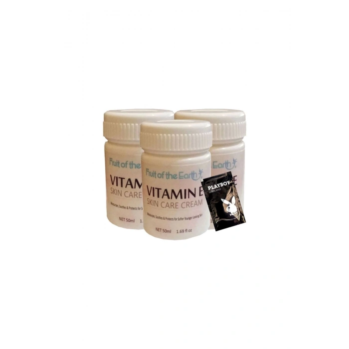 Fruit Of The Earth Cream  Bakım Kremi 3x50 ml+1 Adet Jel ile