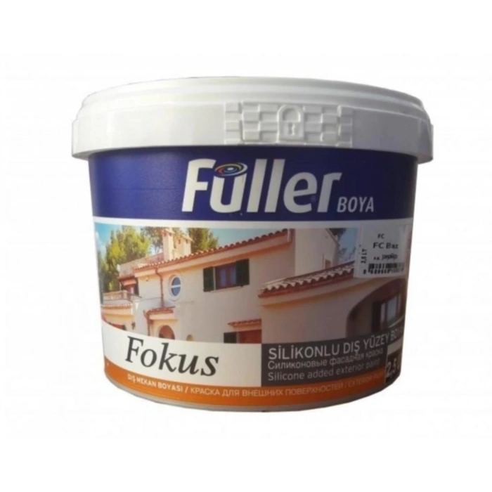 Focus Silikonlu Dış Cephe Boyası 3,5 Kg Beyaz