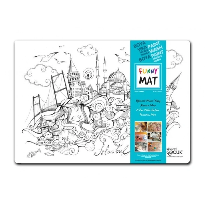 Funny Mat - İstanbul - 33,5x48cm