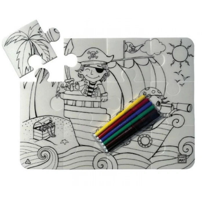 Funny Mat - Korsan Adası 30 X 40 Cm