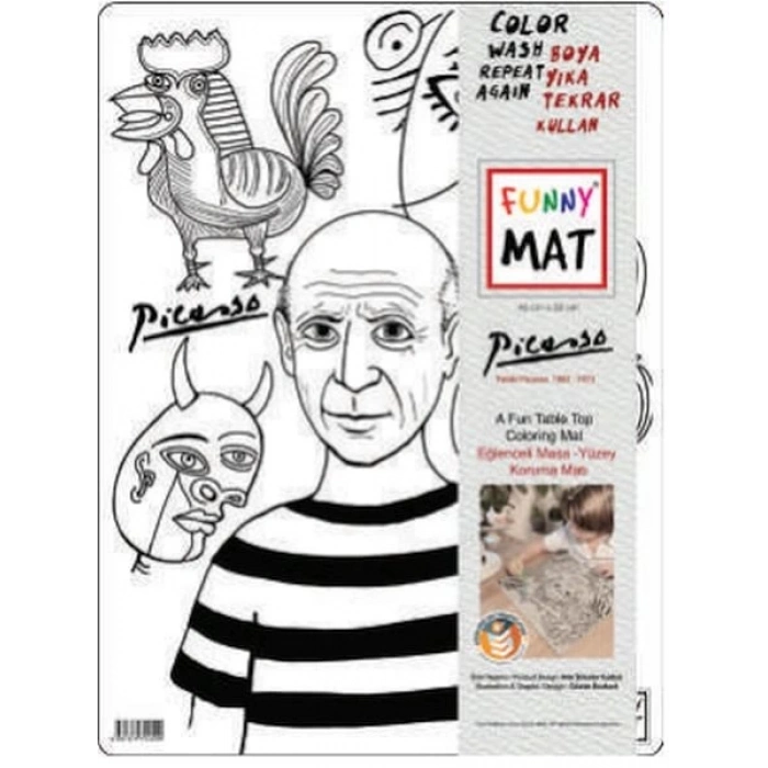 Funny Mat -  Pıcasso 30 X 40 Cm
