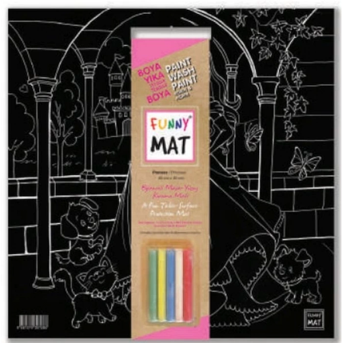 Funny Mat - Prenses 40x40cm