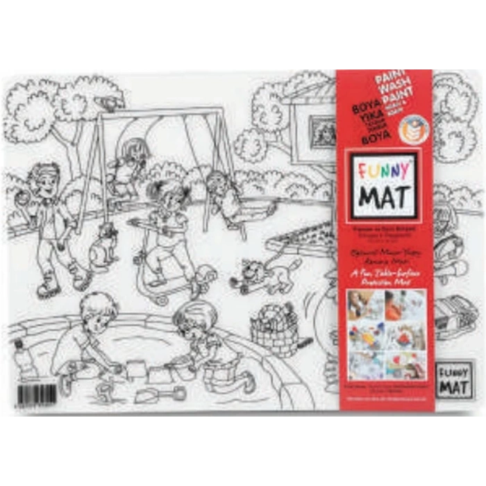 Funny Mat - Prenses Ve Oyun Bahçesi 25 X 35 Cm