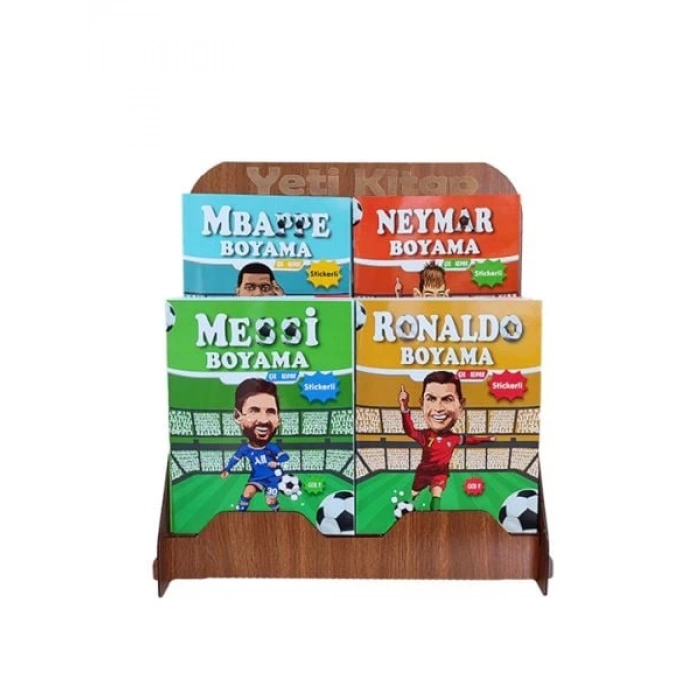 Futbolcular Boyama ları Standı (Kasa Önü  125 )