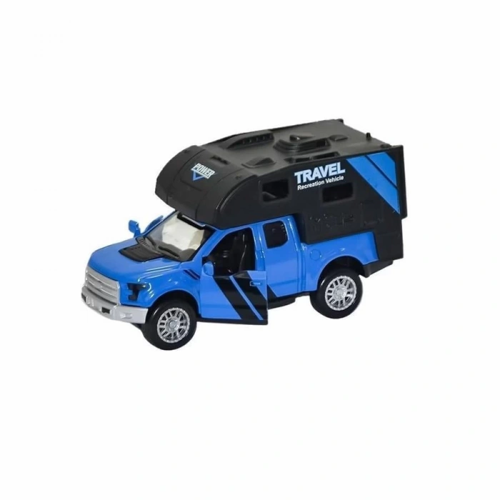 FY6022-D -  Metal Çek Bırak Karavan Mavi