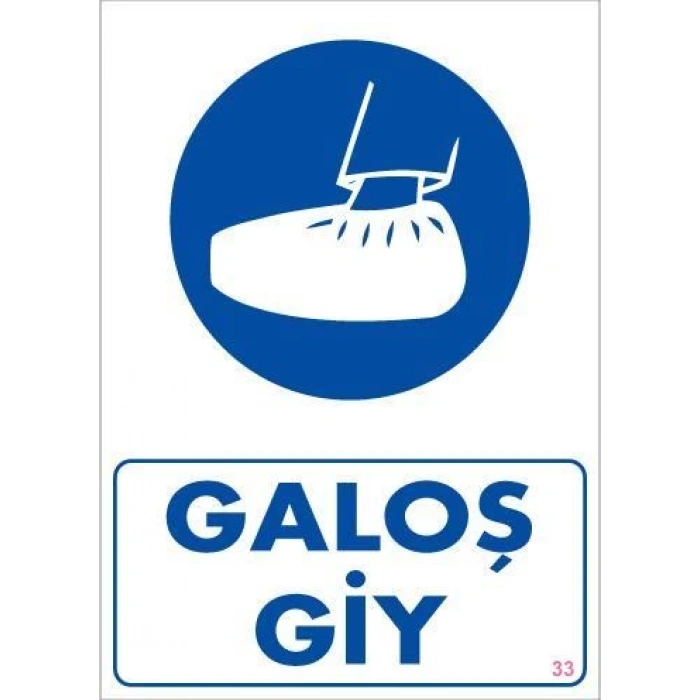 Gş Giy Uyarı Levhası 25x35 KOD:33