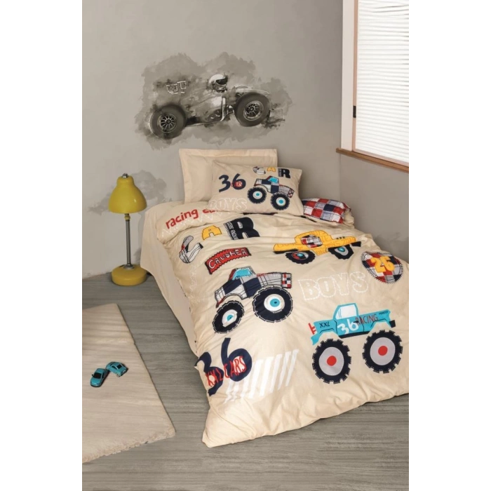 Genç Ranforce Nev Takımı Tek Kişilik  Bej