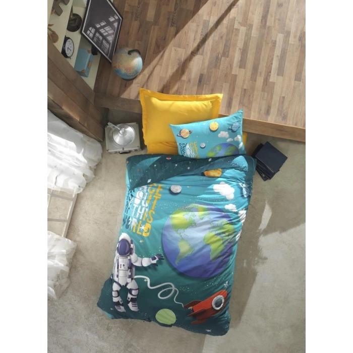 Genç Ranforce Nev Takımı Tek Kişilik Little Astronaut Turkuaz