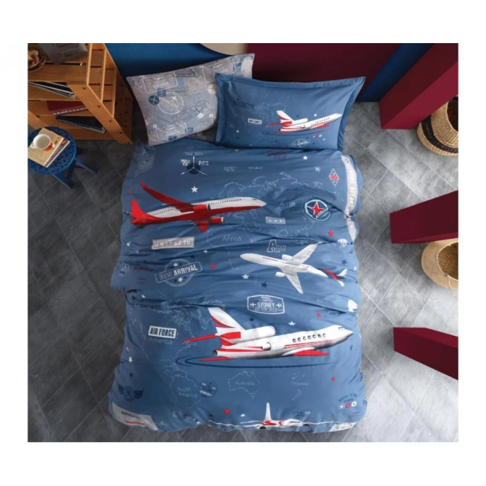 Genç Ranforce Tek Kişilik Nev Takımı Arrival v1 Mavi