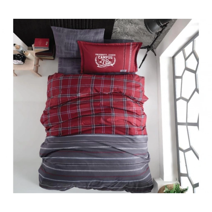 Genç Ranforce Tek Kişilik Nev Takımı Campus v1 Bordo