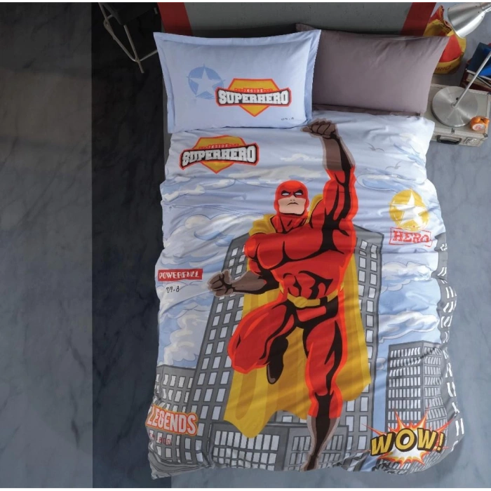 Genç Ranforce Tek Kişilik Nev Takımı Super Hero