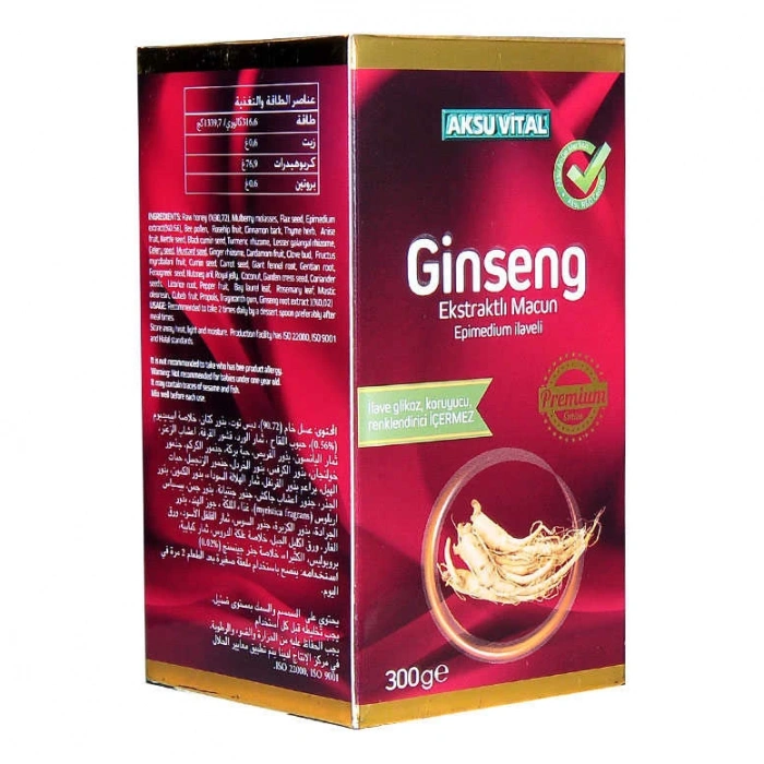 Ginseng Ekstraktlı sel Macunnu 300 Gr