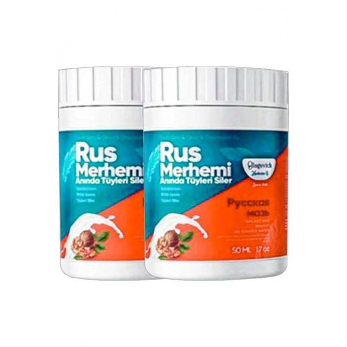 Glegnd Turquoise 2li Adet Glegnd Ceviz & Ceviz Sütü Russ Merhemi 50 ml Tüylere Krem - 000031KI