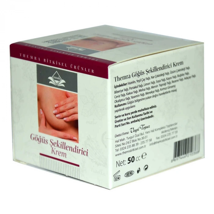 Göğüs Şekillendirici sel Yağ Özlü Krem 50 cc