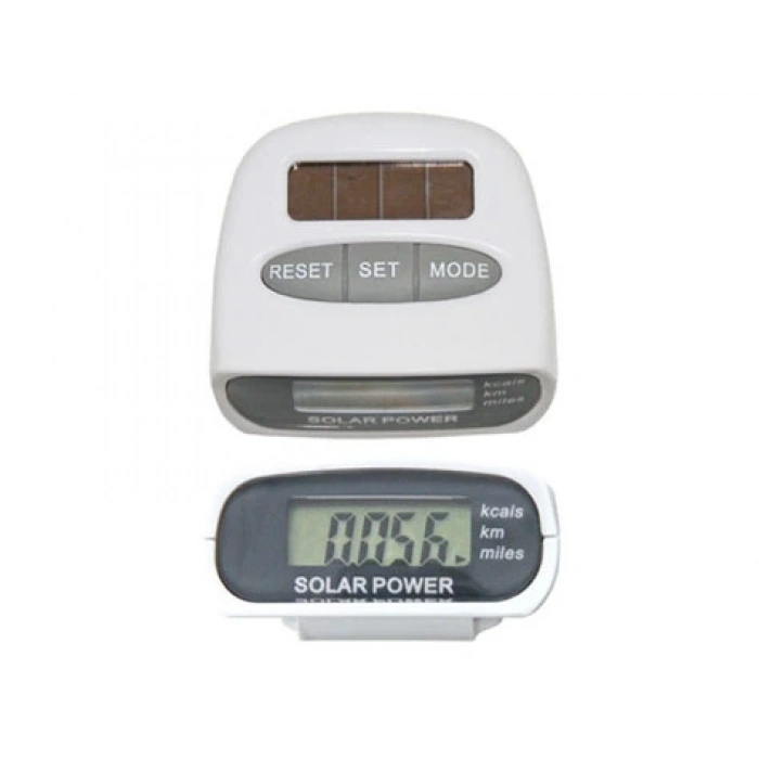 Güneş Enerjili Pedometre ve Kri Ölçer Adımsayar