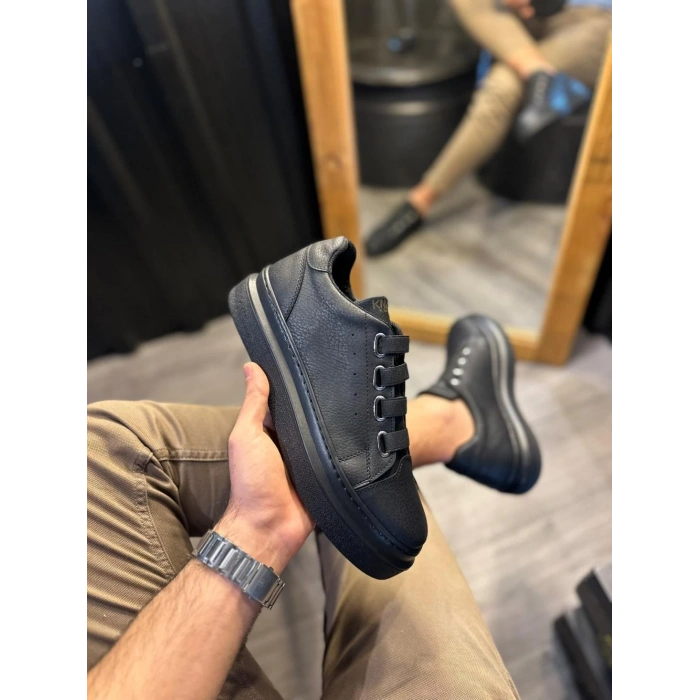 Günlük Ayakkabı  Siyah (Siyah Taban)