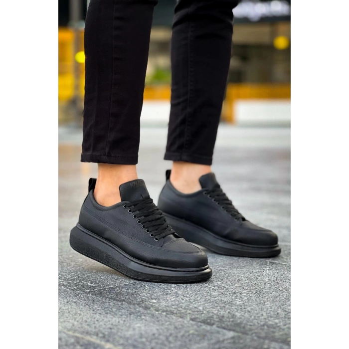 Günlük Ayakkabı  Siyah (Siyah Taban)