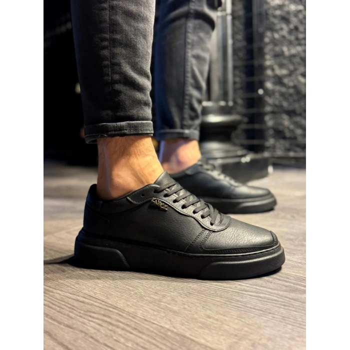 Günlük Ayakkabı  Siyah (Siyah Taban)