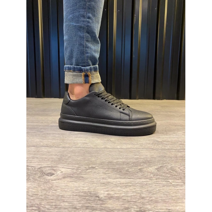 Günlük Ayakkabı  Siyah (Siyah Taban)